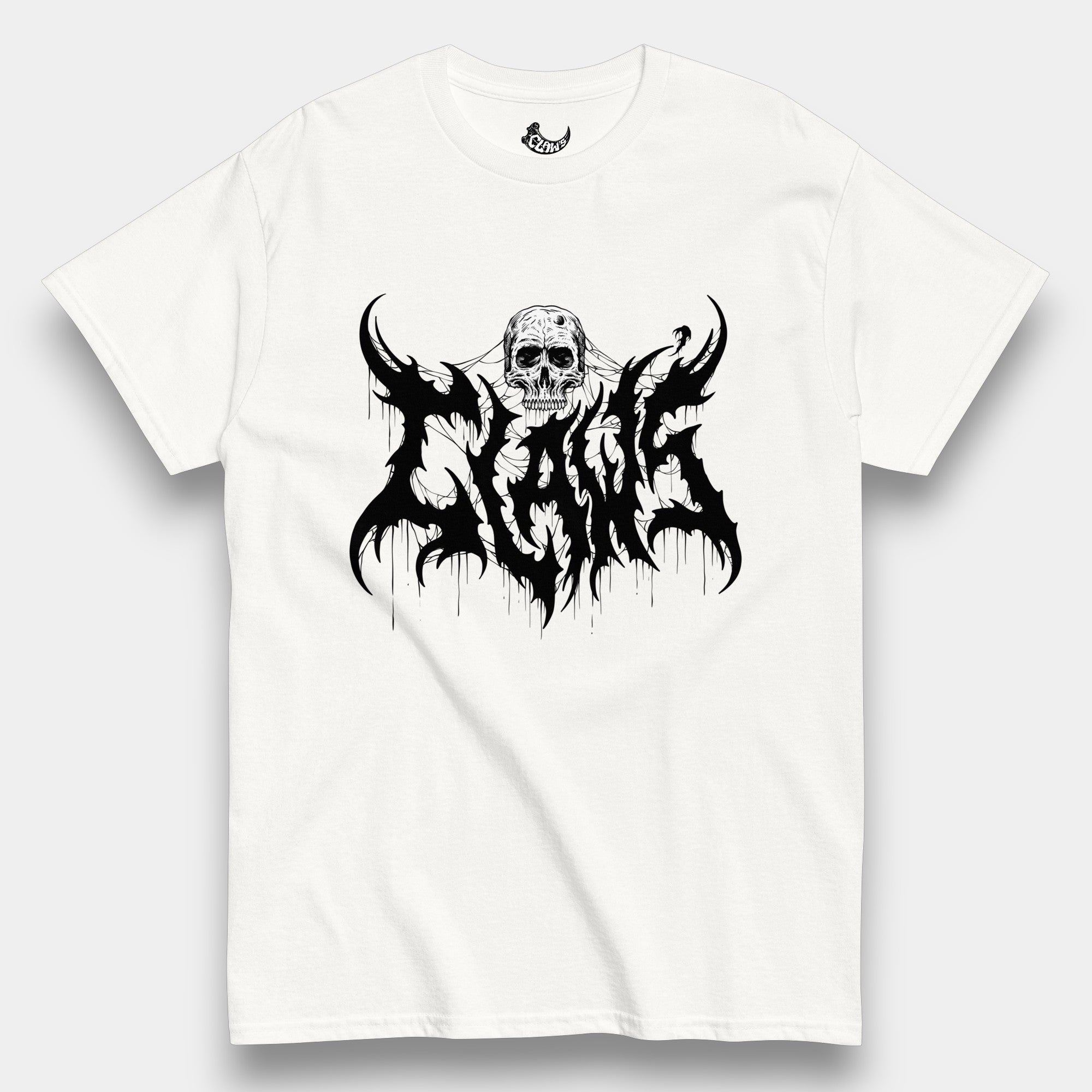 T-shirt Gloom blanc - Claw's industries