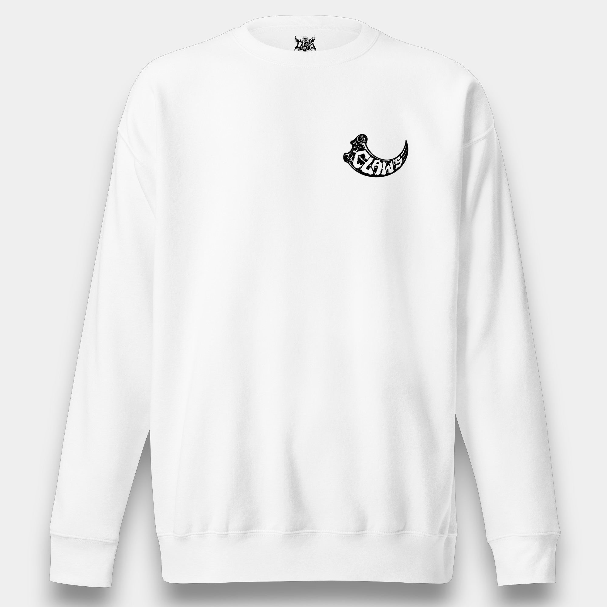 Sweatshirt Claw's blanc - Claw's industries