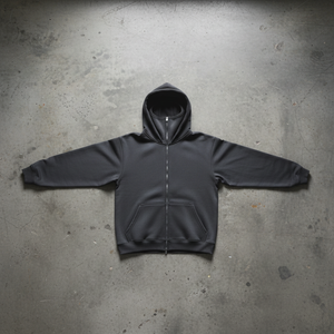 Hoodie Coupe-vent Zip Masque Integre hoodie coupe-vent technique sport détail graphisme - Claw's Industries